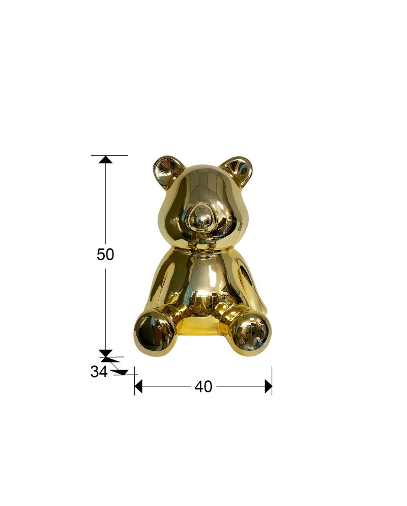 OSITO- FIGURA -ORO